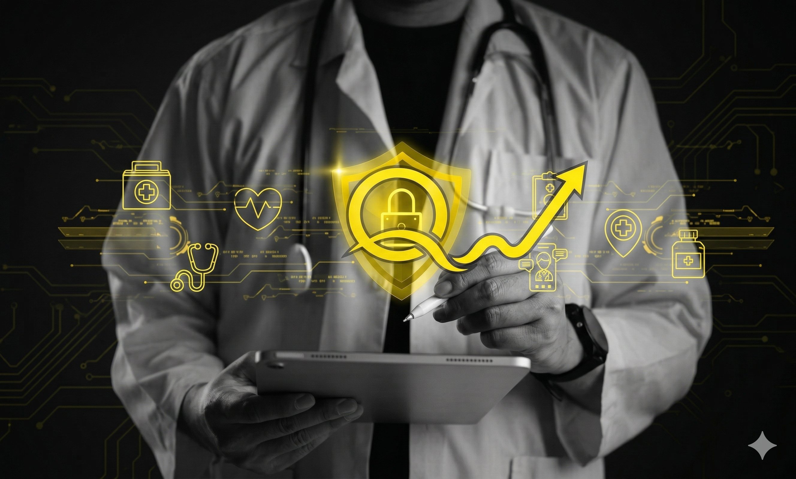 agência de IA para hospitais — instituição hospitalar com marketing digital e inteligência artificial para atendimento e presença