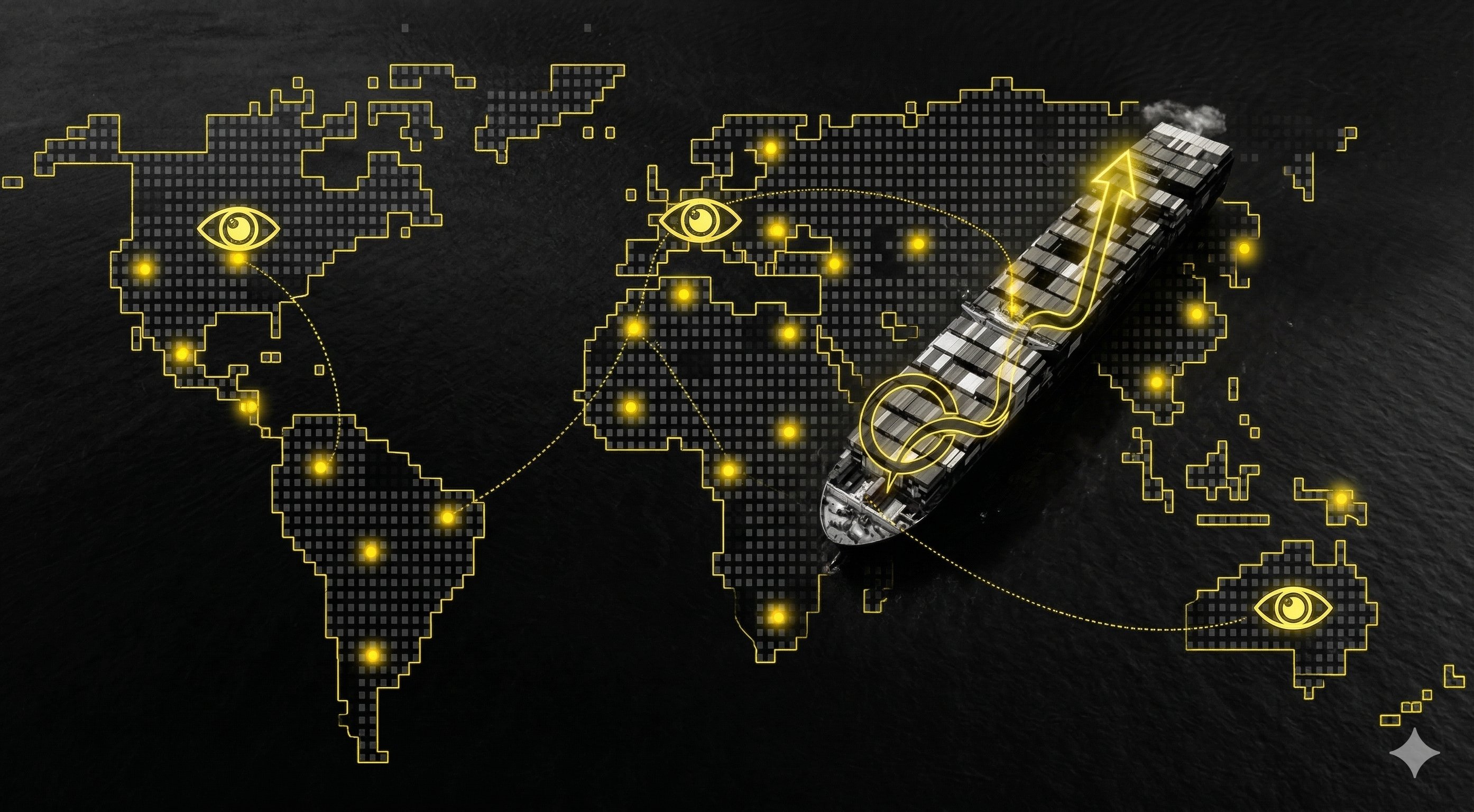 agência de marketing e IA para logística — operação logística global com presença digital e inteligência artificial